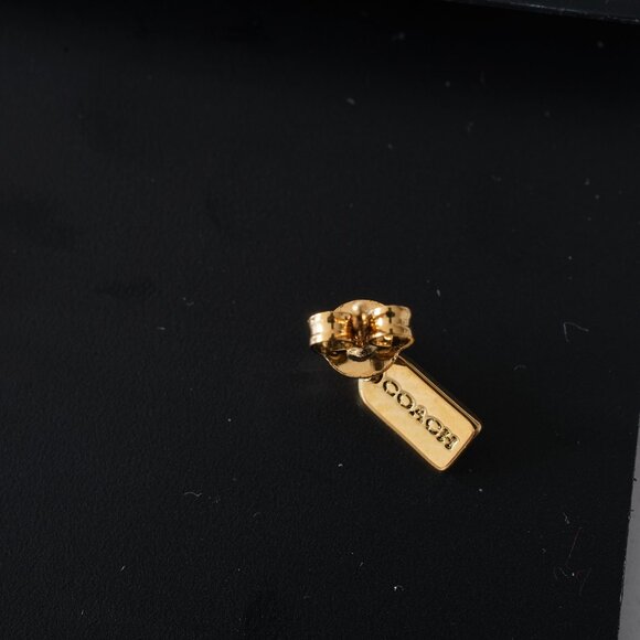 Coach Rexy Stud Earrings - Picture 3 of 3